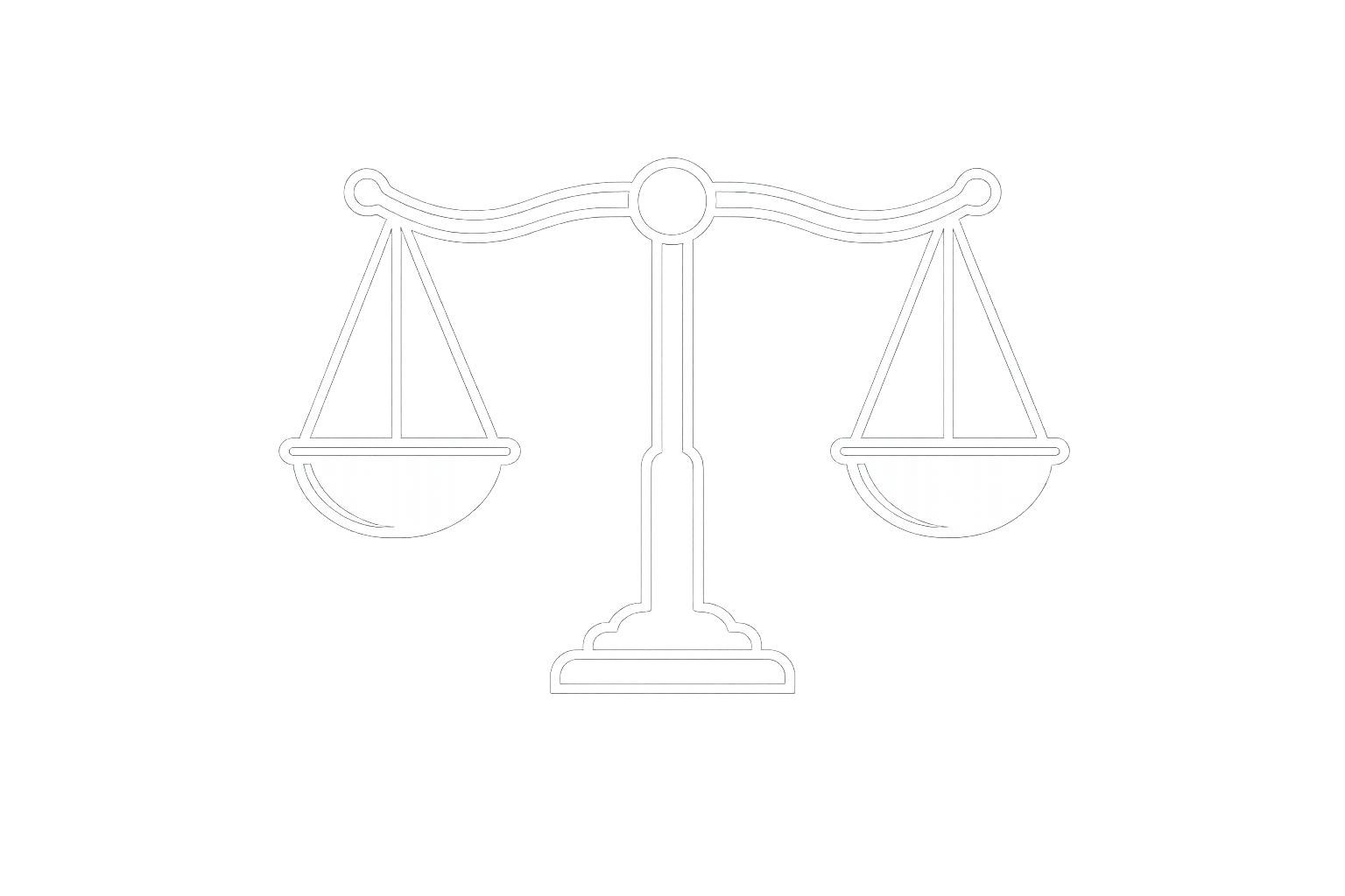 Weegschaal illustratie